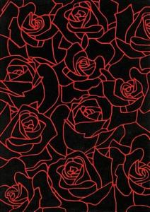 Name:Rose Petals Black Rug, Item id:26_0011-4477 (Thumbnail Image)