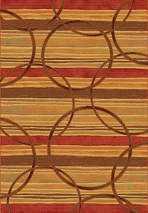 Name:Circle-Stripe Spice Rug, Item id:26_68146-3030 (Medium Image)