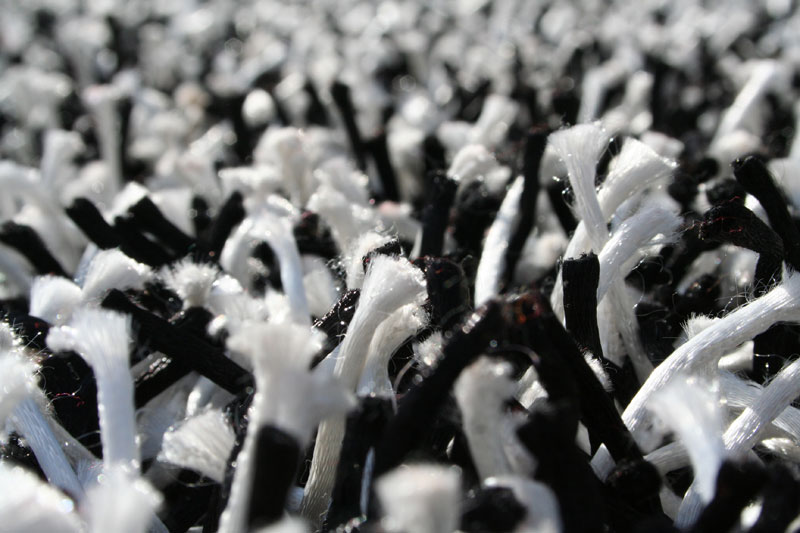 Titanium Shag Black - White Rug | White and Black Shag Rug