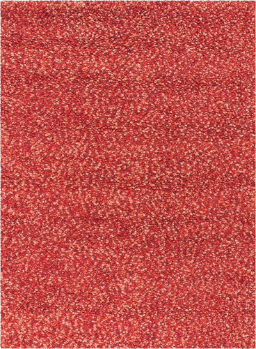 Chandra Gems GEM-9600 Red Solid Color Wool Rug Product Image