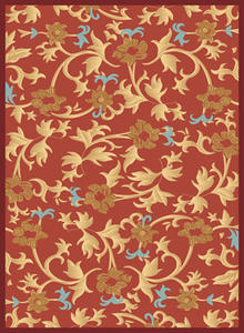 Name:Torino Bouquet Rose Rug, Item id:2910_1415-ROS (Medium Image)