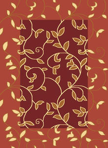 Name:Torino Vineyard Red Rug, Item id:2910_1550-RED (Medium Image)