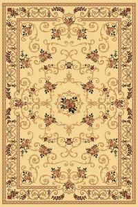 Name:New Vision Souvanerie Cream Rug, Item id:2910_207-CRM (Medium Image)