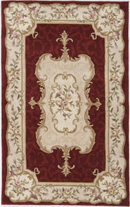 Name:Renaissance Burgundy Rug, Item id:2910_2155A (Medium Image)