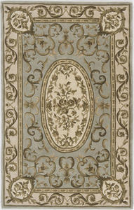 Name:Renaissance Mint Green Rug, Item id:2910_2165B (Medium Image)