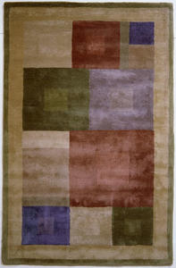 Name:Tribeca Tiles Beige Rug, Item id:2910_3090C (Medium Image)