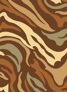 Name:Torino Jungle Brown Rug, Item id:2910_3862-BRN (Medium Image)