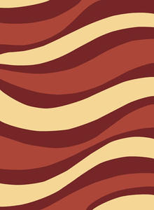 Name:Torino Waves Red Rug, Item id:2910_3867-RED (Medium Image)