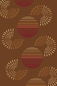 Name:Torino Dazzle Brown Rug, Item id:2910_3869-BRN (Medium Image)