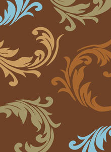 Name:Torino Vines Brown Rug, Item id:2910_3870-BRN (Medium Image)
