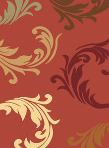 Name:Torino Vines Rose Rug, Item id:2910_3870-ROS (Medium Image)