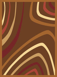 Name:Torino Confetti Brown Rug, Item id:2910_3873-BRN (Medium Image)