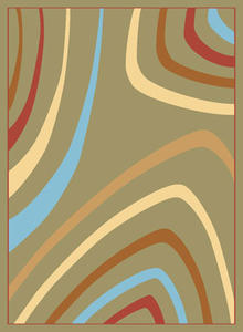 Name:Torino Confetti Lt Green Rug, Item id:2910_3873-LGN (Medium Image)