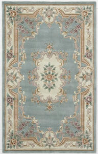 Name:New Aubusson Light Green Rug, Item id:2910_510-292 (Medium Image)