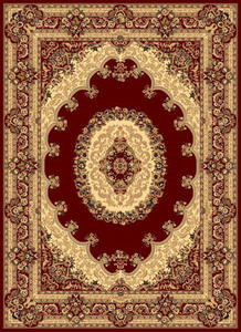 Name:New Vision Kerman Red Rug, Item id:2910_807-RED (Medium Image)