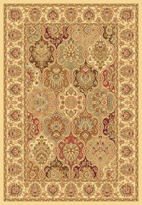 Name:New Vision Panel Cream Rug, Item id:2910_P108-CRM (Medium Image)