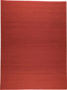 Modern Loom Red Solid Color Rug 3 Product Image