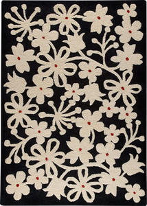 Name:Newport Charcoal/White Rug, Item id:3110_newport-charcoal-white-red (Medium Image)