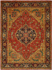 Antique Heriz Furud Hand Knotted Rug Thumbnail Image