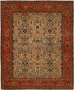 Antique Heriz Alnilam Hand Knotted Rug Thumbnail Image