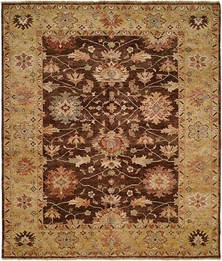 Name:Peshawar P-5 Brown/Gold Hand Knotted Rug, Item id:3510_peshawar3 (Medium Image)