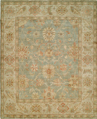 Name:Peshawar P-6 Blue Hand Knotted Rug, Item id:3510_peshawar7 (Medium Image)