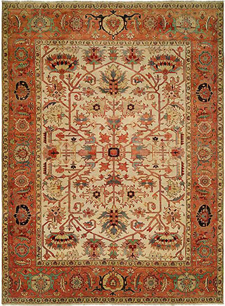Name:Serapi Heritage Hoedus Hand Knotted Rug, Item id:3510_serapiheritage7 (Medium Image)