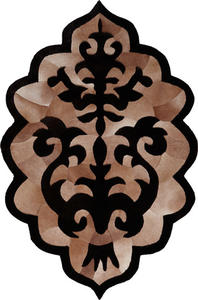 Name:34DK132 Cowhide Design Rug, Item id:3710_034_DK13_2 (Medium Image)
