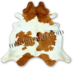 Name:Brown & White Holstein Cowhide Rug, Item id:38_holstein_brn-wht (Medium Image)