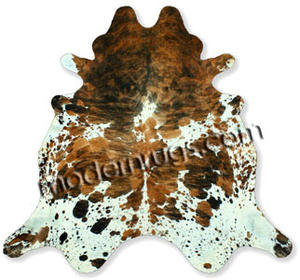 Name:Tricolor Exotic Speckled Cowhide Rug, Item id:38_mix_tri-ex-spckld (Medium Image)