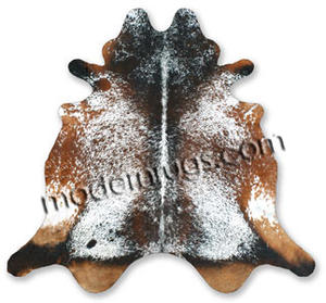 Name:Salt & Pepper Chocolate Cowhide Rug, Item id:38_saltppr_choc (Medium Image)