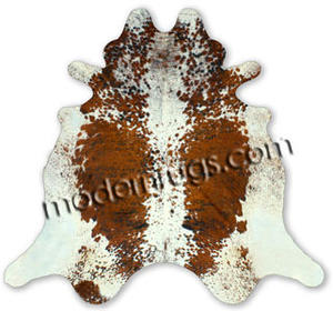 Name:Salt & Pepper Red Cowhide Rug, Item id:38_saltppr_red2 (Medium Image)
