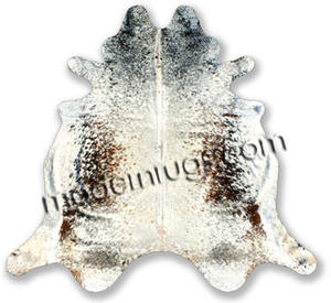Name:Salt & Pepper White Cowhide Rug, Item id:38_saltppr_wht (Medium Image)