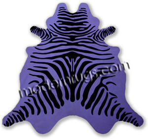 Name:Purple Zebra Cowhide Rug, Item id:38_zebra_purple (Medium Image)