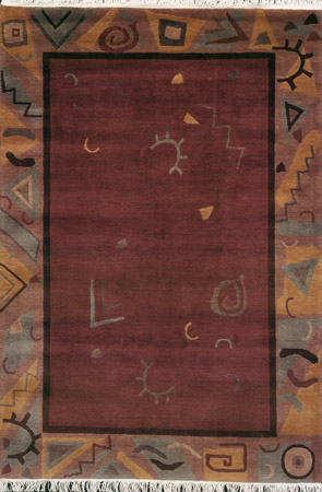 Name:Anasazi Mesa Tibetan Hand Knotted Rug, Item id:40_AnasaziMesa (Medium Image)
