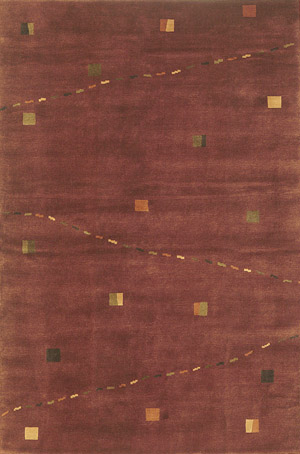 Name:Felice Berry Tibetan Hand Knotted Rug, Item id:40_FeliceBerry (Medium Image)