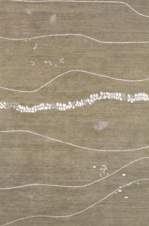 Name:Fossil Shale Tibetan Hand Knotted Rug, Item id:40_Fossil-Shale (Medium Image)
