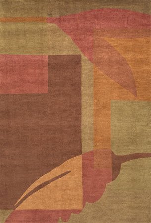 Name:Palm Chestnut Tibetan Hand Knotted Rug, Item id:40_PalmChestnut (Medium Image)