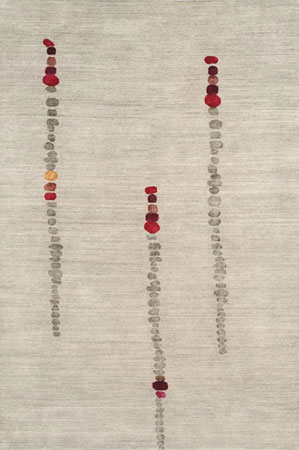 Name:Stone Flowers Slate Tibetan Hand Knotted Rug, Item id:40_Stone-Flowers-Slate (Medium Image)