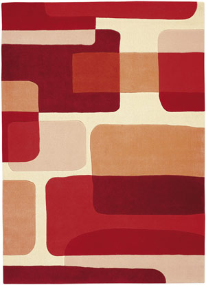 Name:Pop Art 135-28 Red Rug, Item id:4110_135-28 (Medium Image)