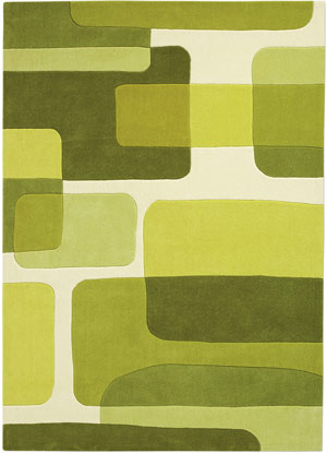 Name:Pop Art 135-63 Green Rug, Item id:4110_135-63 (Medium Image)