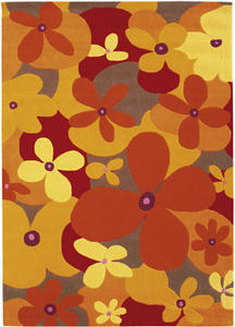 Colourful Summer 205-28 Red Rug Thumbnail Image