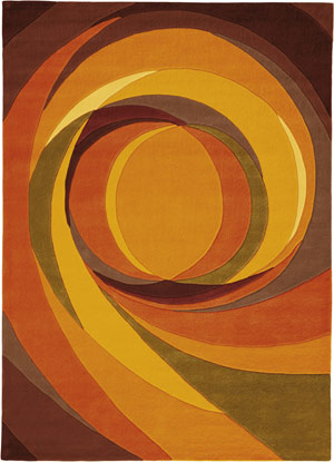 Name:Set Highlights 3002-35 Orange Rug, Item id:4110_3002-35 (Medium Image)