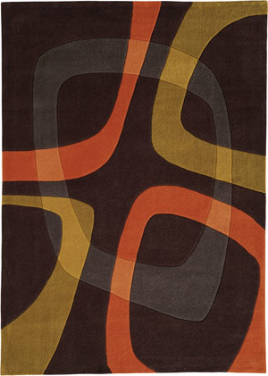 Name:Showtime 3010-45 Brown Rug, Item id:4110_3010-45 (Medium Image)