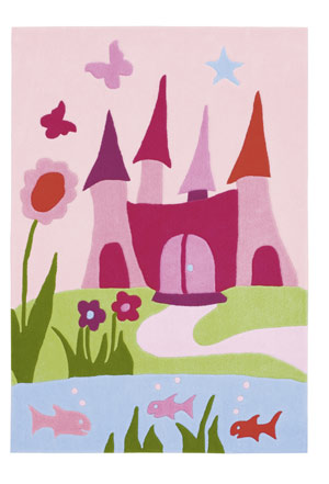 Name:Kids 4052-44 Pink Rug, Item id:4110_4052-44 (Medium Image)