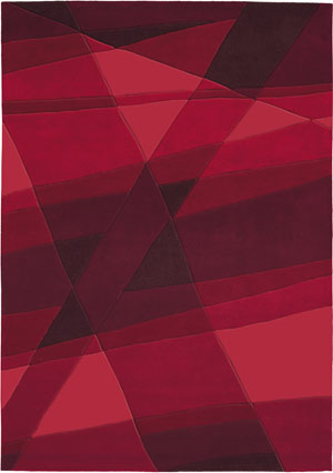 Name:Luminous 4058-41 Red Rug, Item id:4110_4058-41 (Medium Image)