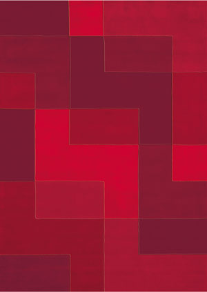 Name:Logarithm 4073-43 Red Rug, Item id:4110_4073-43 (Medium Image)