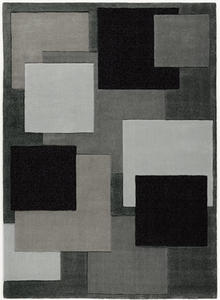 Reflective 646-67 Black Rug Thumbnail Image
