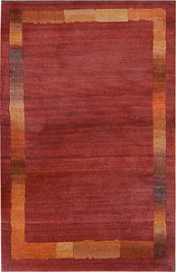 Border Red Tibetan Rug Thumbnail Image