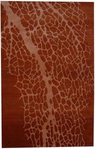 Sea Fan Orange Tibetan Rug Thumbnail Image